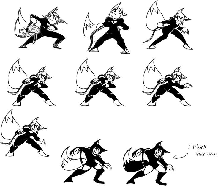 Concept art of Vestia, one of my lovely OCs.