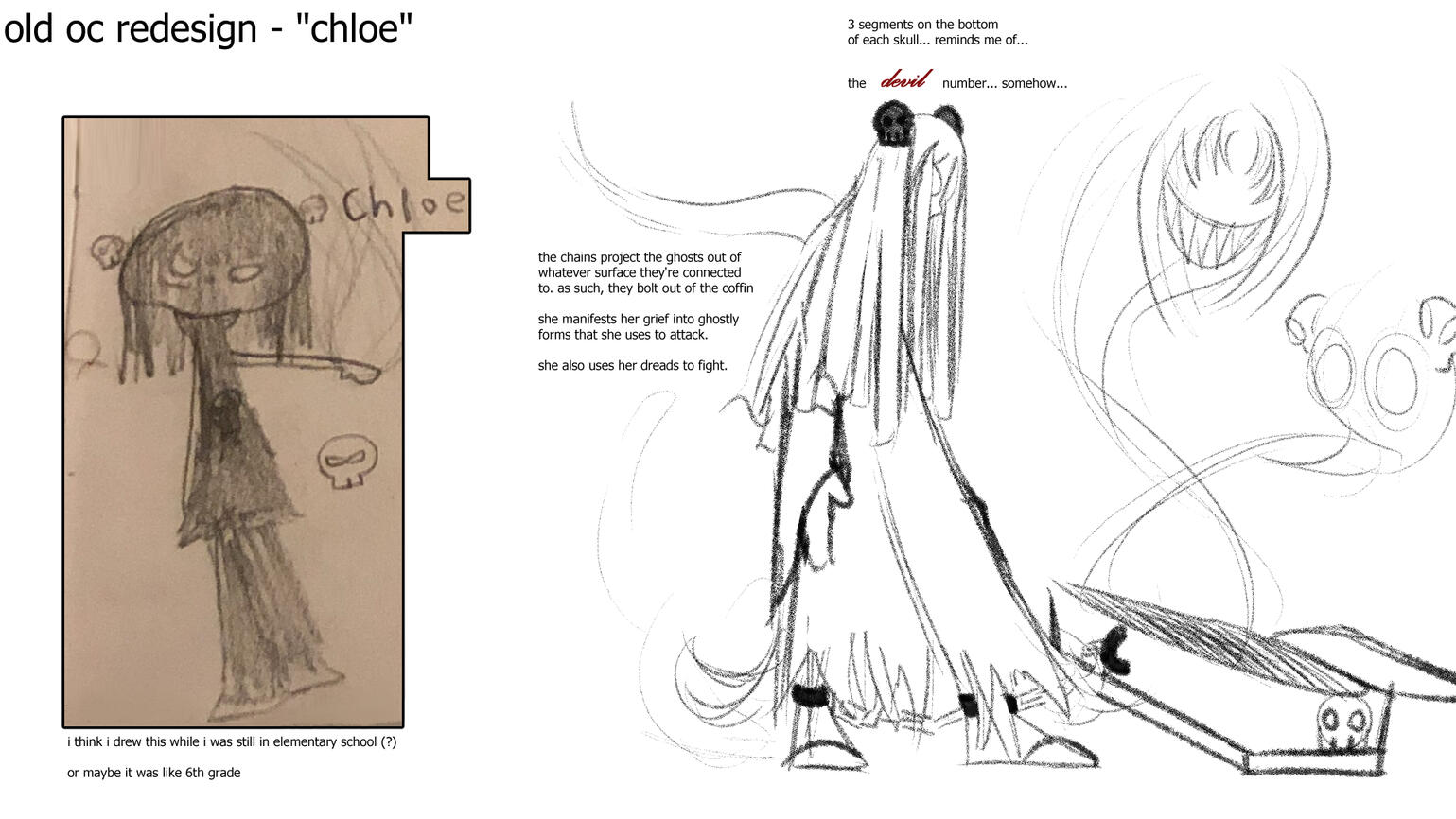 Concept art of Chloe, one of my lovely OCs.